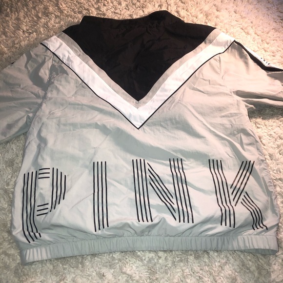PINK wind breaker worn once! - Picture 4 of 5